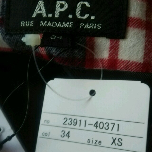A.P.C(アーペーセー)の新品A.P.C. チェックスカート レディースのスカート(ミニスカート)の商品写真