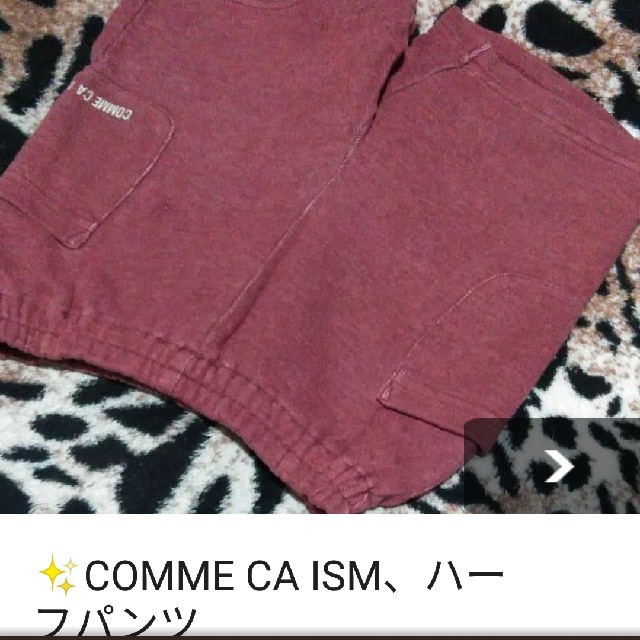 COMME CA ISM(コムサイズム)の✨コムサイズム、ベビー、ハーフパンツ キッズ/ベビー/マタニティのベビー服(~85cm)(その他)の商品写真