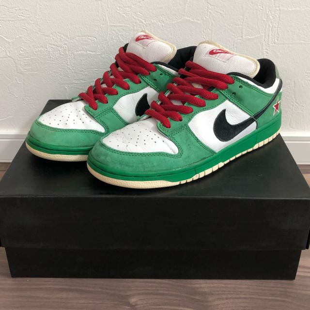 NIKE - 27.5cm NIKE DUNK LOW SB HEINEKEN ハイネケンの通販 by NIKE - 27.5cm NIKE DUNK LOW SB HEINEKEN ハイネケンの通販 by