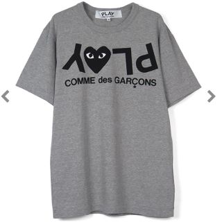 コムデギャルソン(COMME des GARCONS)のPLAY COMME des GARCONS サイズM グレー タグ付き(Tシャツ/カットソー(半袖/袖なし))