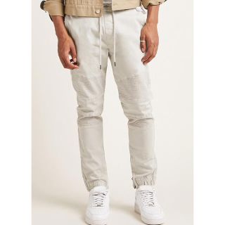 フォーエバートゥエンティーワン(FOREVER 21)のFOREVER 21 アンクル ジッパー ジョガーパンツ XS 新品 GREY(その他)