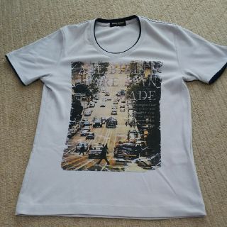 ハイダウェイ(HIDEAWAY)のハイダウェイ プリントTシャツ グレー Ｍ(Tシャツ/カットソー(半袖/袖なし))