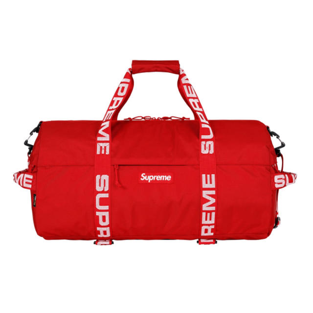 18ss supreme Duffle Bag red 36L-