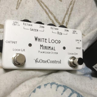 One Control Minimal Series White Loop(エフェクター)