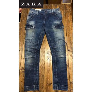 ザラ(ZARA)のZARA サイドポケット付きデニム(デニム/ジーンズ)