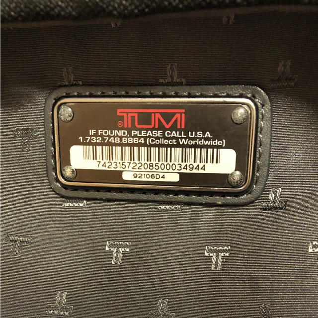 TUMI(トゥミ)のTUMI 92106D4 ショルダーバック メンズのバッグ(ショルダーバッグ)の商品写真