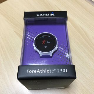 ガーミン(GARMIN)の新品 GARMIN ForeAthlete 230J  パープル×ストライク(その他)