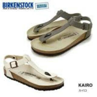 ビルケンシュトック(BIRKENSTOCK)の美品ビルケンシュトックカイログレー(サンダル)