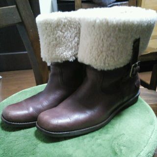 アグ(UGG)のUGG　レザーブーツ(ブーツ)