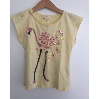 コドモビームス(こどもビームス)の値下げ！soft gallery ソフトギャラリー 刺繍 カットソー 100(Tシャツ/カットソー)