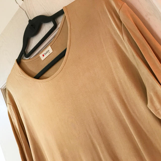 ISSEY MIYAKE(イッセイミヤケ)の100% SILK   カットソー ／ Tシャツ レディースのトップス(Tシャツ(半袖/袖なし))の商品写真