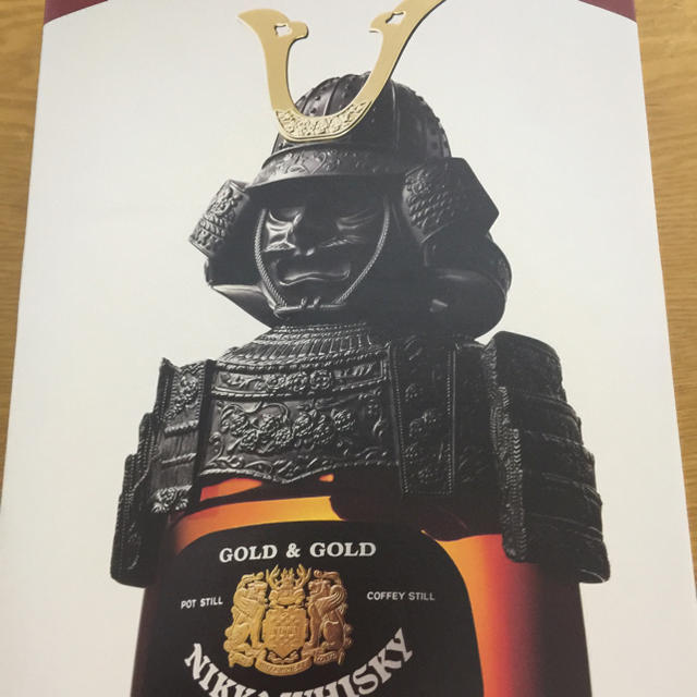 ニッカウヰスキー(ニッカウイスキー)の☆ニッカウイスキー Gold &Gold 鎧兜付きのウイスキー新品 未開封 食品/飲料/酒の酒(ウイスキー)の商品写真