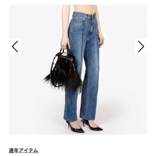 Maison Martin Margiela(マルタンマルジェラ)の新品 margiela マルジェラ デニム ハイウエスト パンツ レディースのパンツ(デニム/ジーンズ)の商品写真