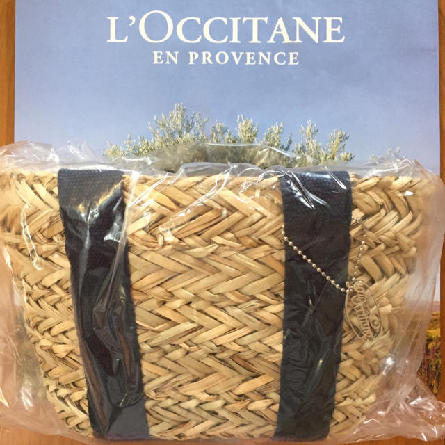 L'OCCITANE(ロクシタン)の【いぬ様ご専用】L'OCCITANE カゴバッグ レディースのバッグ(かごバッグ/ストローバッグ)の商品写真