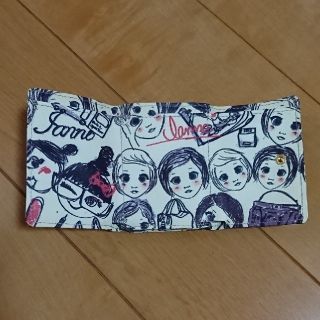 美品✨ IANNE イアンヌ マカロン フェイス 3つ折り財布 ミニウォレット