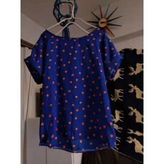 ザラ(ZARA)のZARAドットブラウス(シャツ/ブラウス(半袖/袖なし))