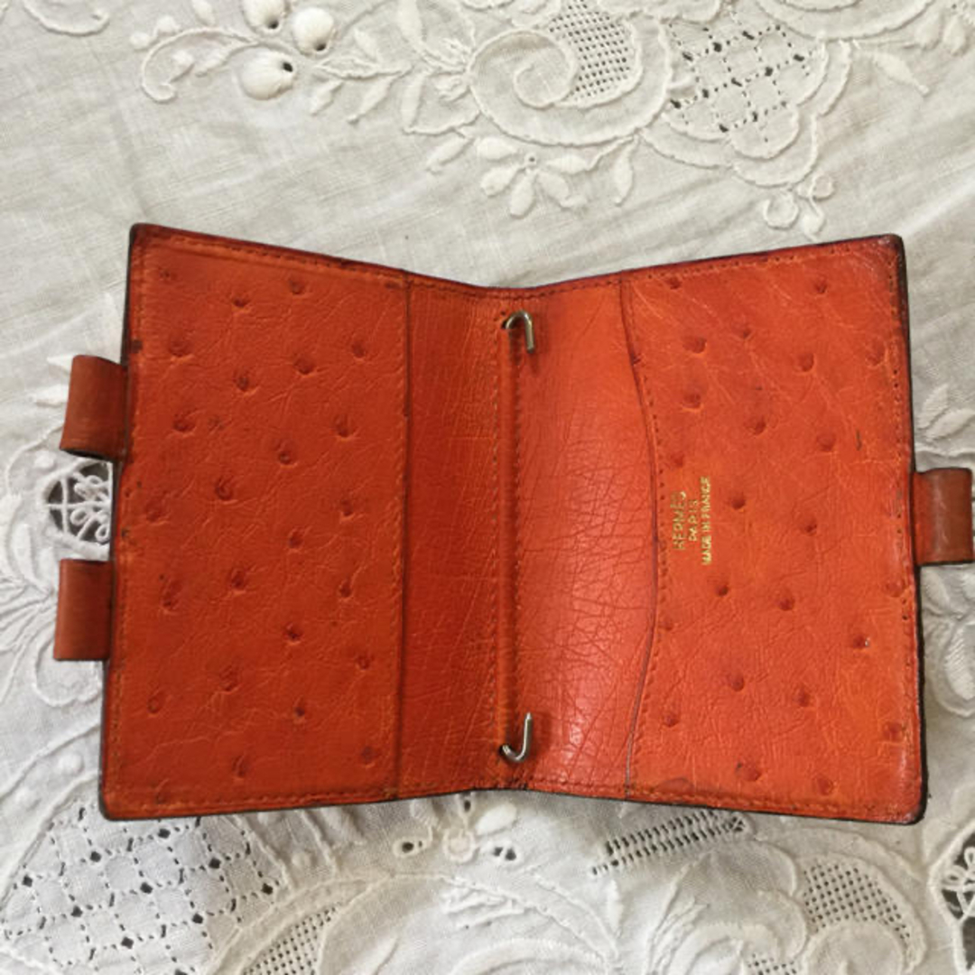 Hermes(エルメス)のエルメス 手帳カバー オストリツチ 中古 メンズのファッション小物(手帳)の商品写真