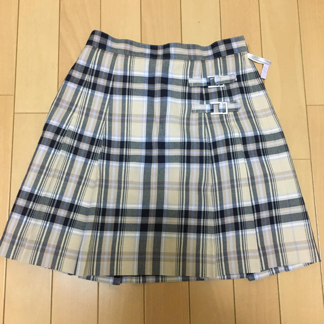 ELLE(エル)のチェックスカート キッズ/ベビー/マタニティのキッズ服女の子用(90cm~)(スカート)の商品写真