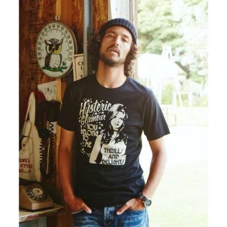 ヒステリックグラマー(HYSTERIC GLAMOUR)のHYSTERIC GLAMOUR GARY GLITTER pt T-SH(Tシャツ/カットソー(半袖/袖なし))