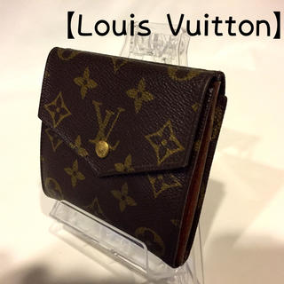 ルイヴィトン(LOUIS VUITTON)の180 【良品】ヴィトン モノグラムライン Wホック 二つ折り財布(財布)
