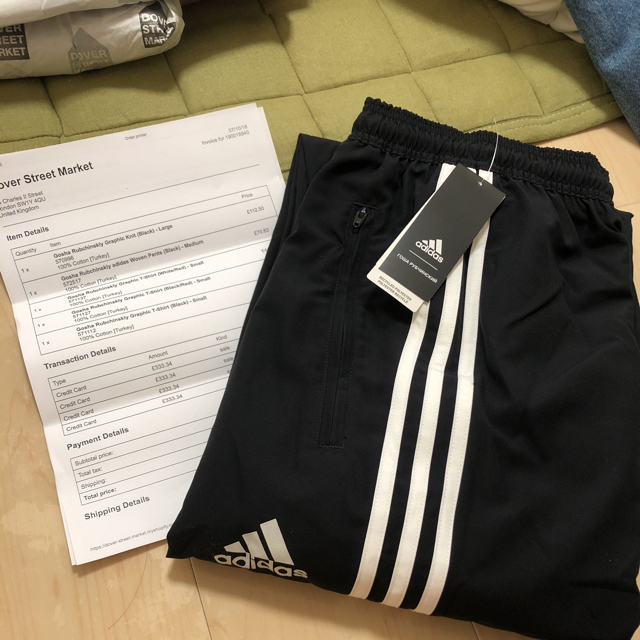 COMME des GARCONS(コムデギャルソン)の【ソーセージさん専用】gosha × adidas woven pants メンズのパンツ(スラックス)の商品写真