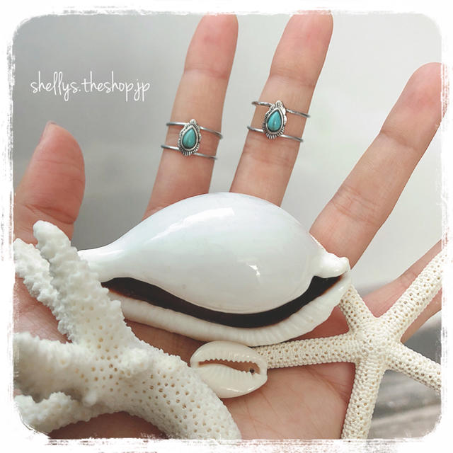 7号 good vibes ring ⚓︎ ハンドメイドのアクセサリー(リング)の商品写真