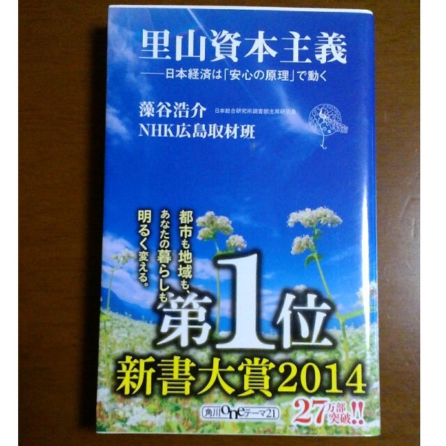 角川書店(カドカワショテン)の里山資本主義 エンタメ/ホビーの本(人文/社会)の商品写真