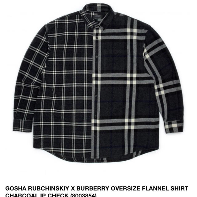 保存版 バーバリー X RUBCHINSKIY ゴーシャラブチンスキー シャツ