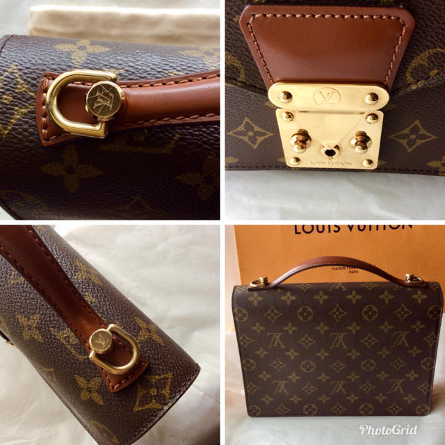 LOUIS VUITTON - ルイヴィトン モンソー 26バッグ 美品⭐️の通販 by ...