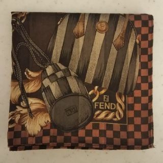 フェンディ(FENDI)の✨美品✨FENDY 大判ハンカチ(ハンカチ)