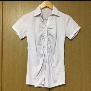アオキ(AOKI)のデザインワイシャツ（半袖）(シャツ/ブラウス(半袖/袖なし))