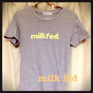 ミルクフェド(MILKFED.)のmilk fedのTシャツ♡(Tシャツ(半袖/袖なし))