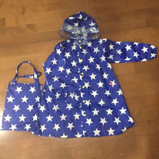 キッズフォーレ(KIDS FORET)のKidsForet レインコート Mサイズ(105〜115cm)(レインコート)