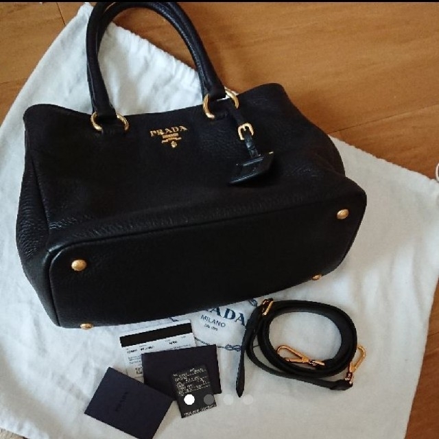 数量は多い PRADA - 【美品】プラダ 2way バック ハンドバッグ