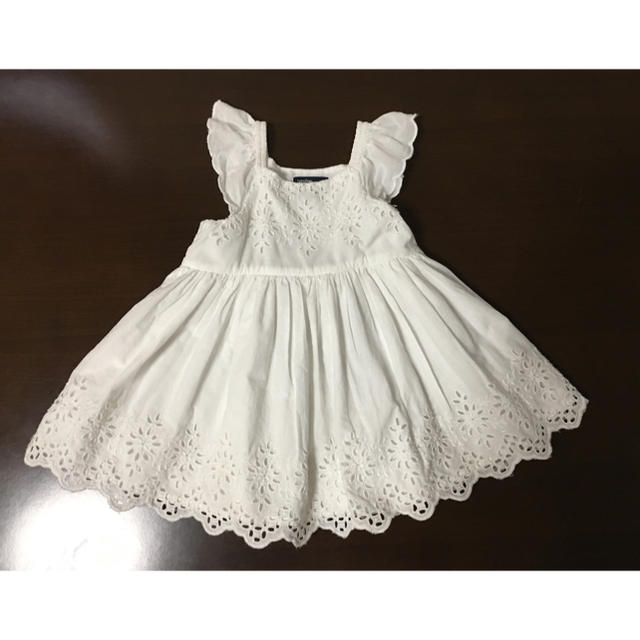 babyGAP(ベビーギャップ)のgapbaby レース チュニック ワンピース キッズ/ベビー/マタニティのベビー服(~85cm)(ワンピース)の商品写真