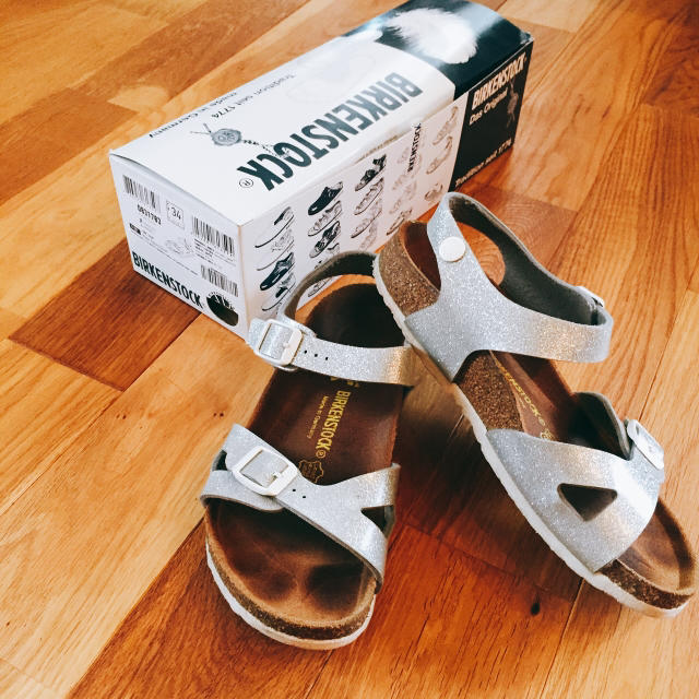 BIRKENSTOCK(ビルケンシュトック)のビルケンシュトック34 BIRKENSTOCK Rio kinder kids キッズ/ベビー/マタニティのキッズ靴/シューズ(15cm~)(サンダル)の商品写真