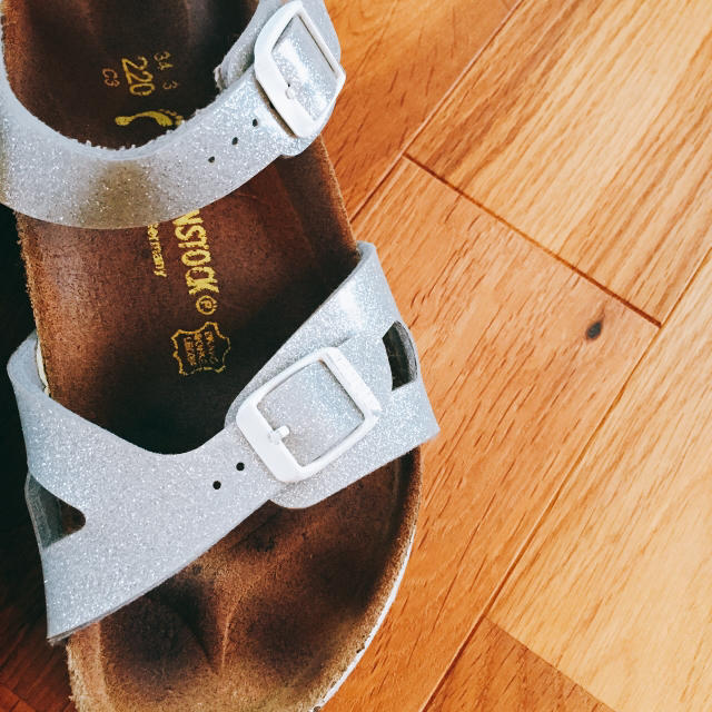 BIRKENSTOCK(ビルケンシュトック)のビルケンシュトック34 BIRKENSTOCK Rio kinder kids キッズ/ベビー/マタニティのキッズ靴/シューズ(15cm~)(サンダル)の商品写真