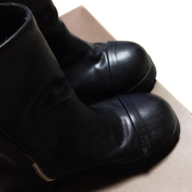 ブラックブーツ レディースの靴/シューズ(ブーツ)の商品写真
