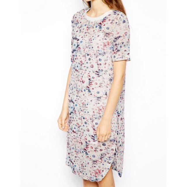 asos(エイソス)のASOS Shift Dress In Pastel Floral Print　 レディースのワンピース(ひざ丈ワンピース)の商品写真