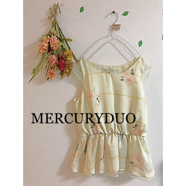 MERCURYDUO(マーキュリーデュオ)の☆MERCURYDUO☆ペプラムブラウス レディースのトップス(シャツ/ブラウス(半袖/袖なし))の商品写真