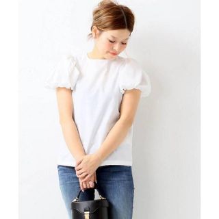 ドゥーズィエムクラス(DEUXIEME CLASSE)の超美品 ドゥーズィエムクラスCELERI SHORT SLEEVE ブラウス(シャツ/ブラウス(半袖/袖なし))