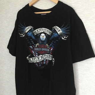 ハーレーダビッドソン(Harley Davidson)のUSA古着 ハーレーダビッドソン Tシャツ L(Tシャツ/カットソー(半袖/袖なし))