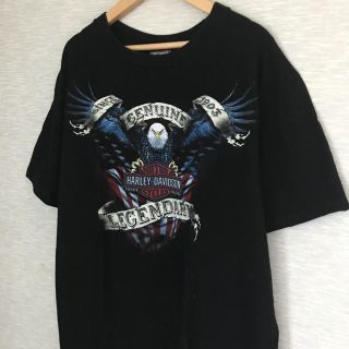 ハーレーダビッドソン(Harley Davidson)のUSA古着 ハーレーダビッドソン Tシャツ L(Tシャツ/カットソー(半袖/袖なし))