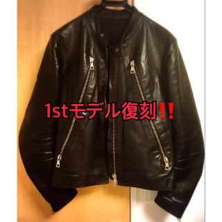 マルタンマルジェラ(Maison Martin Margiela)の【最終値下げ‼️】マルタンマルジェラ   ライダースジャケット44 14ライン(ライダースジャケット)