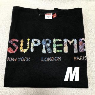 シュプリーム(Supreme)のM 込 Supreme Rocks Tee 黒 新品(Tシャツ(半袖/袖なし))