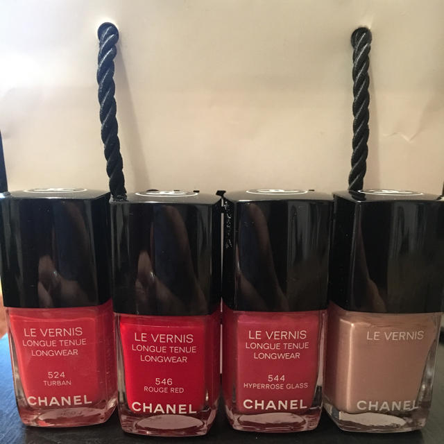 CHANEL LE VERNIS 524 546 544 504