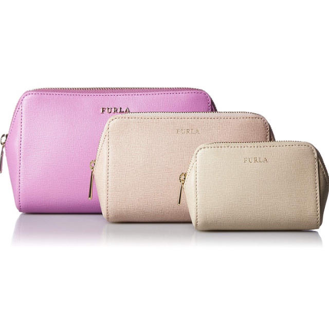 Furla(フルラ)の【モカ様専用】『フルラ』ポーチ レディースのファッション小物(ポーチ)の商品写真