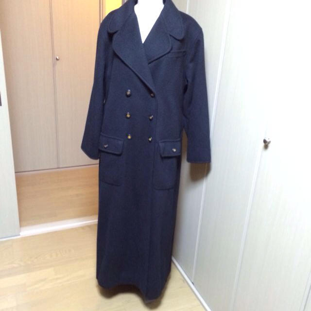 レビューで送料無料】 CHANEL カシミア100%コート シャネル - ロング