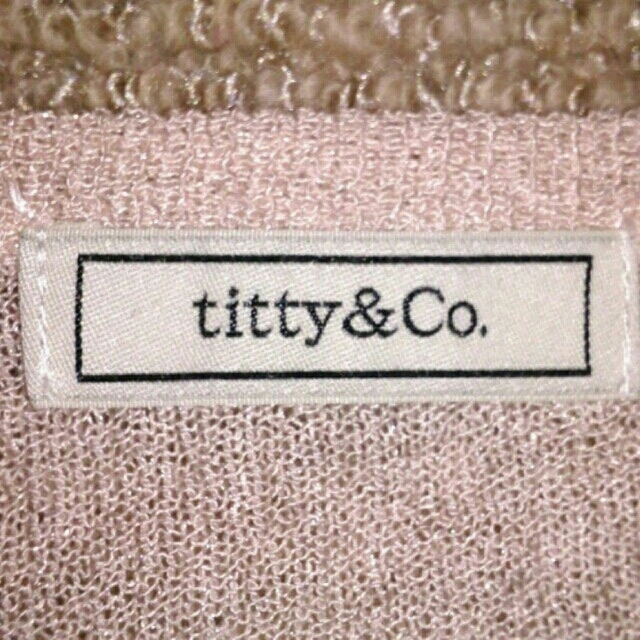 titty&co(ティティアンドコー)のtitty＆co.サマーニット レディースのトップス(ニット/セーター)の商品写真