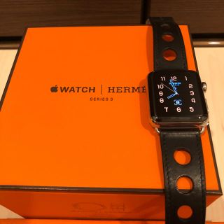 エルメス(Hermes)のApple Watch HERMES SERIS3 42ミリ セルラー おまけ付(腕時計(デジタル))